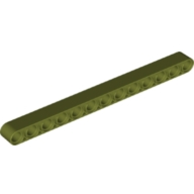 Technic, Hefbalk Dik 1x13 Olive Green